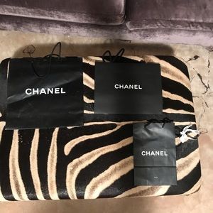 CHANEL paper shopping bags 3 sizes